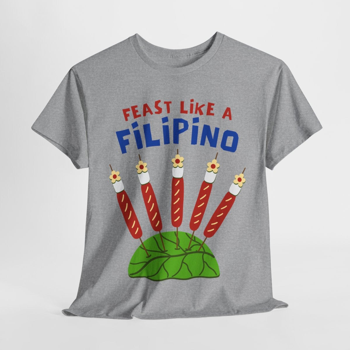 HOTDOG & MARSHMALLOW STICK - Filipino Food (Basic Tee)