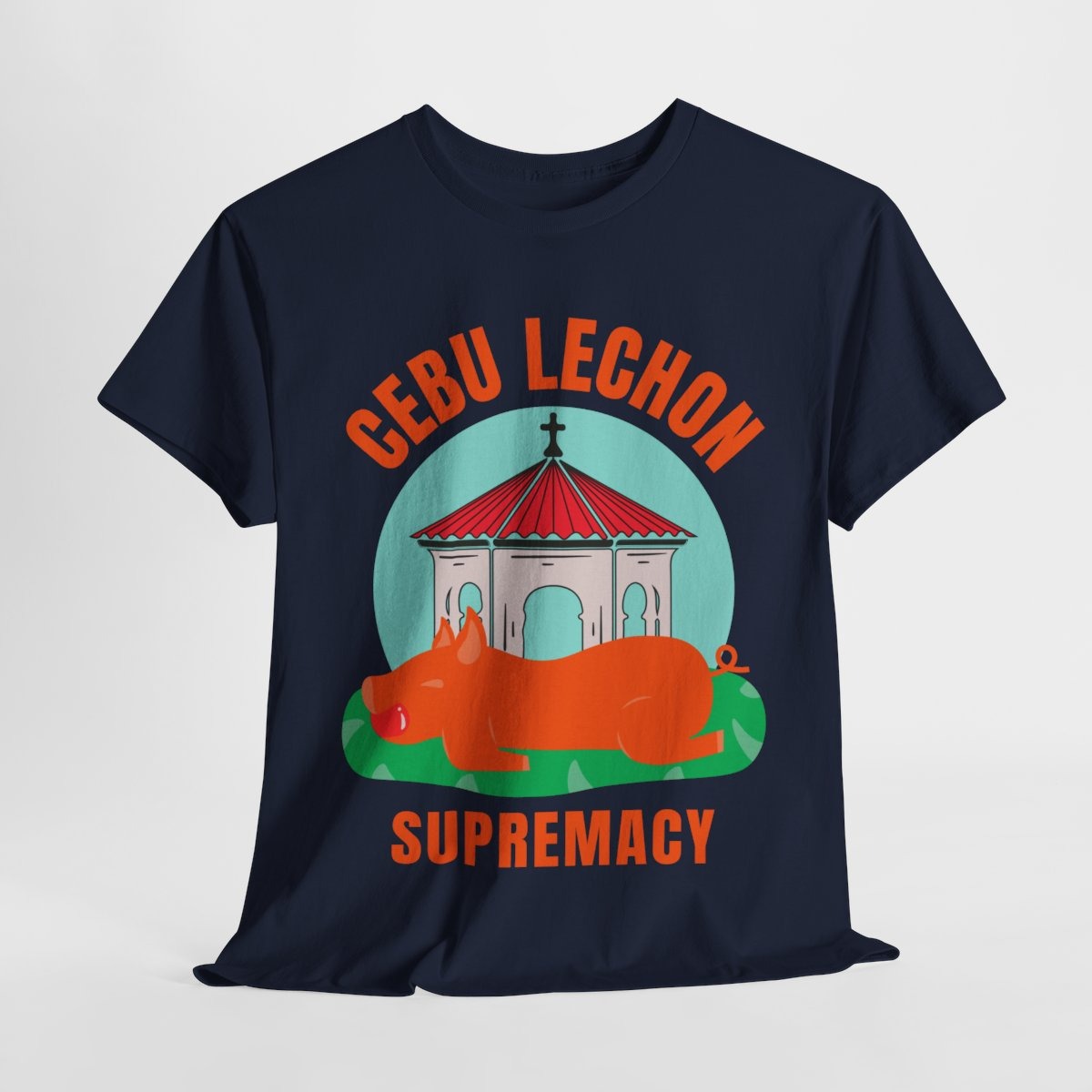 LECHON CEBU 2 - Filipino Food (Basic Tee)