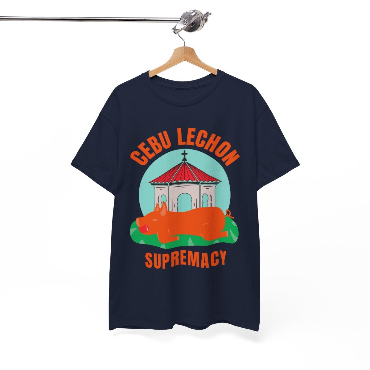 LECHON CEBU 2 - Filipino Food (Basic Tee)