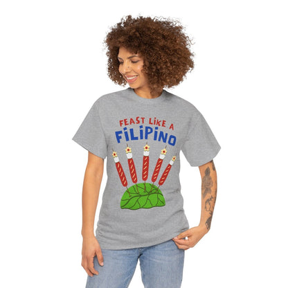 HOTDOG & MARSHMALLOW STICK - Filipino Food (Basic Tee)