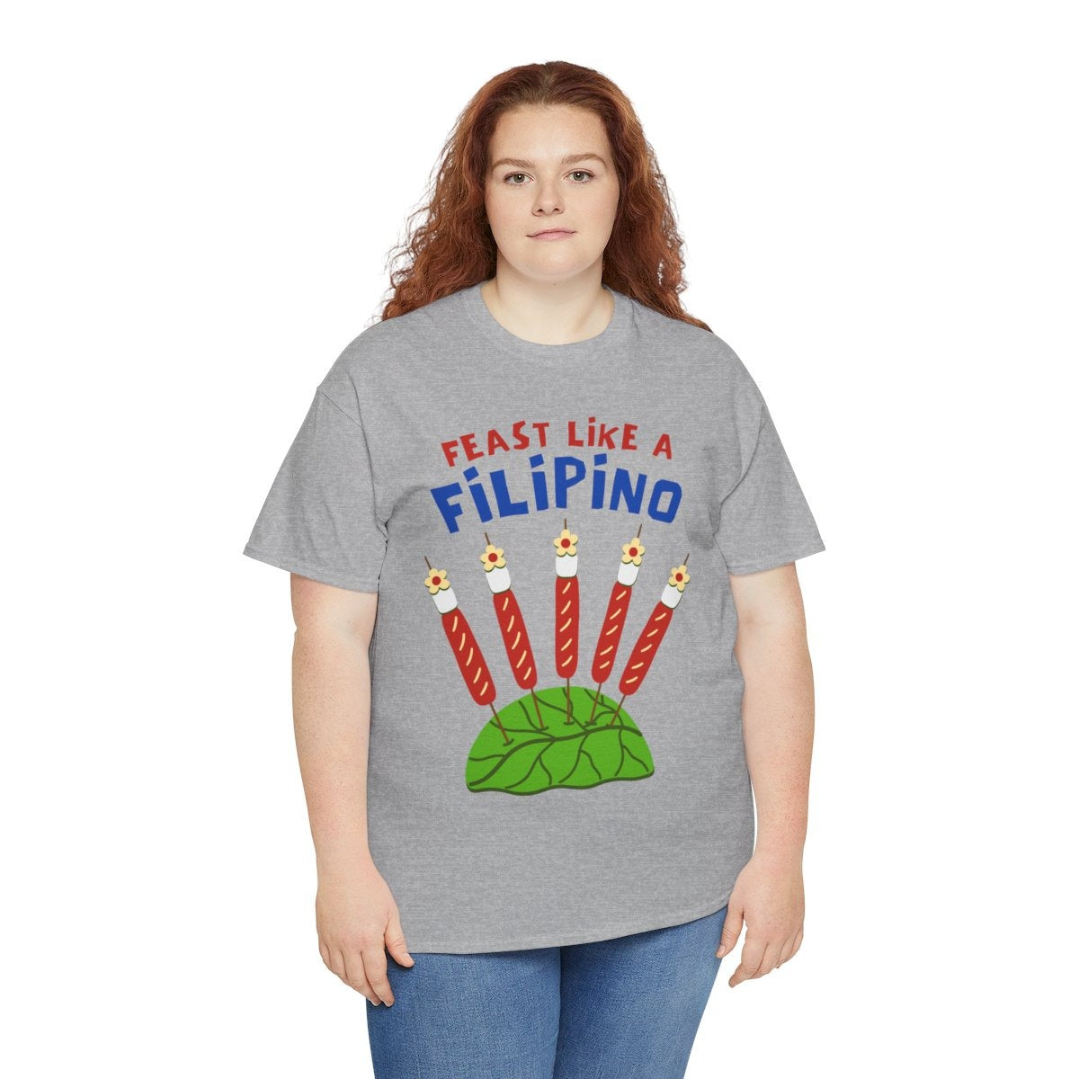 HOTDOG & MARSHMALLOW STICK - Filipino Food (Basic Tee)