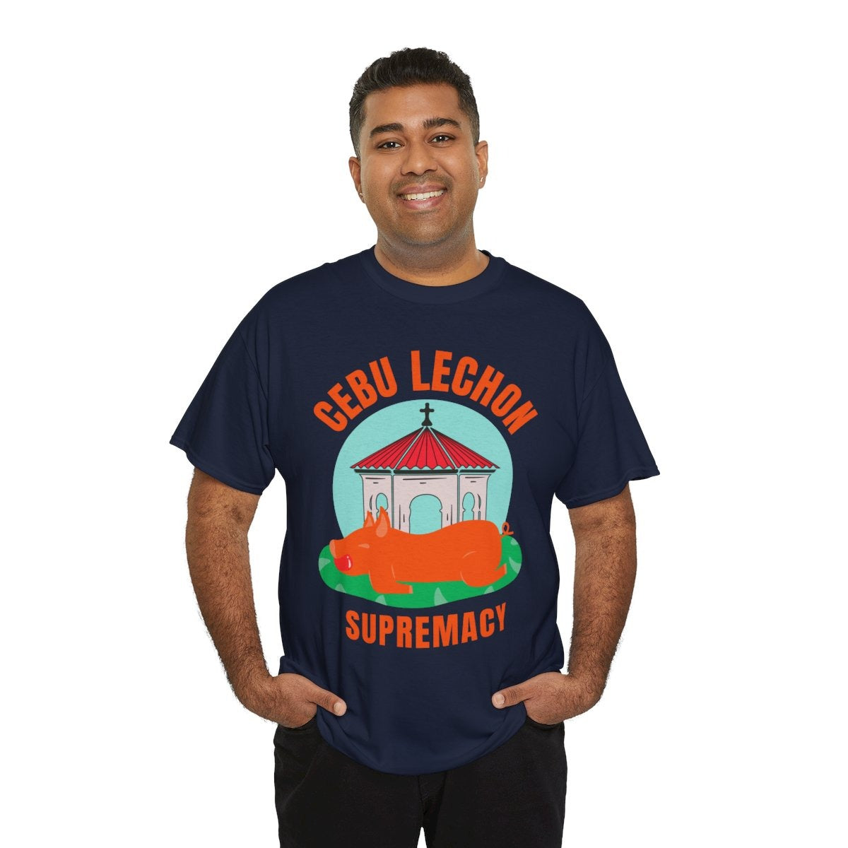 LECHON CEBU 2 - Filipino Food (Basic Tee)