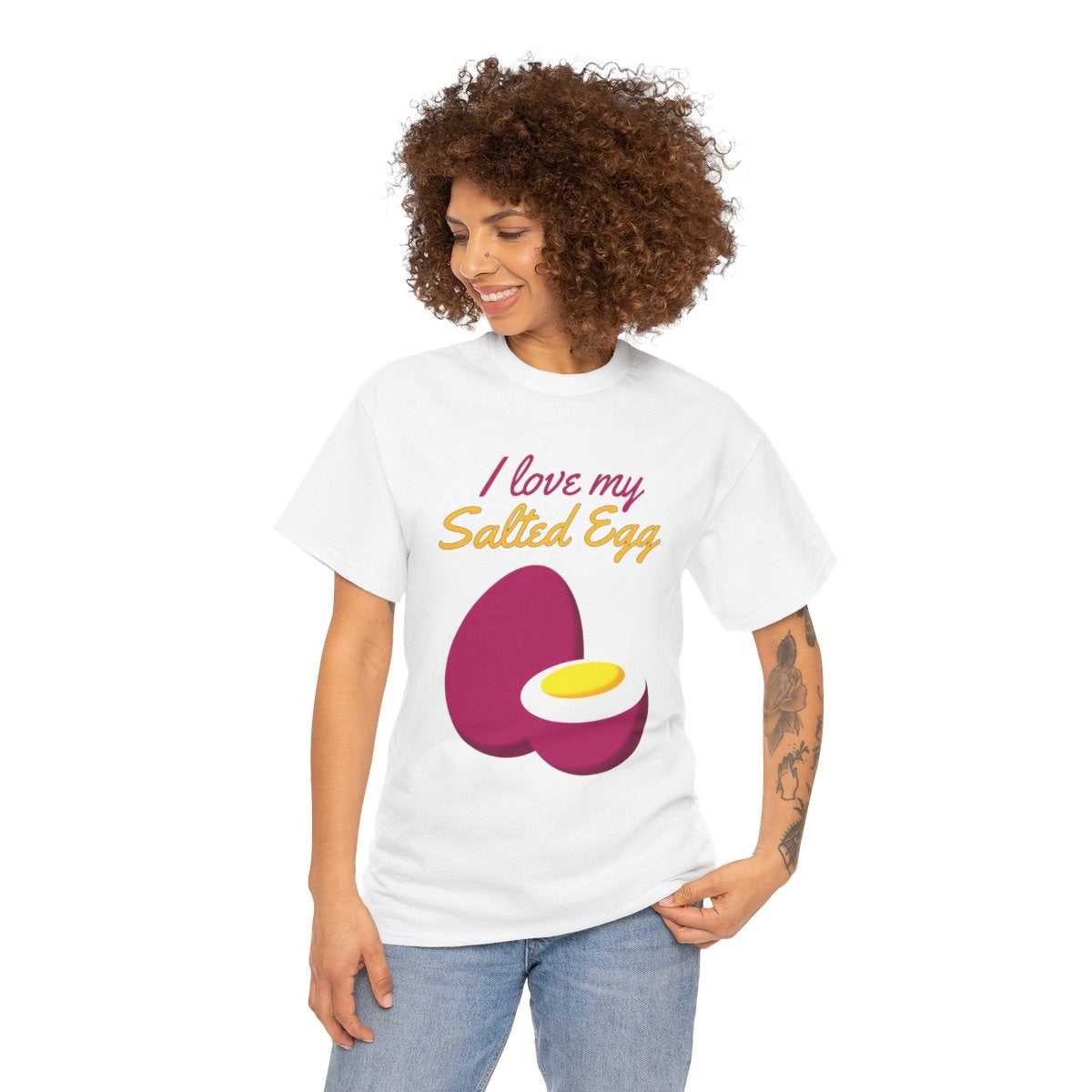 SALTED EGG 1 - Filipino Food (Basic Tee)