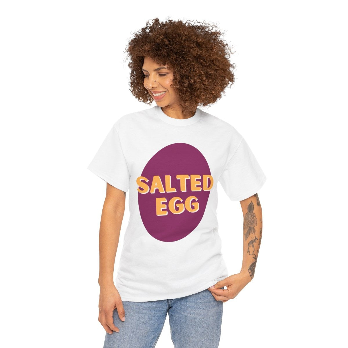 SALTED EGG 2 - Filipino Food (Basic Tee)