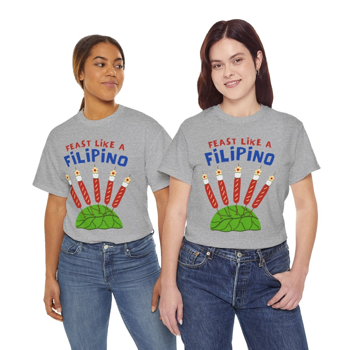 HOTDOG & MARSHMALLOW STICK - Filipino Food (Basic Tee)
