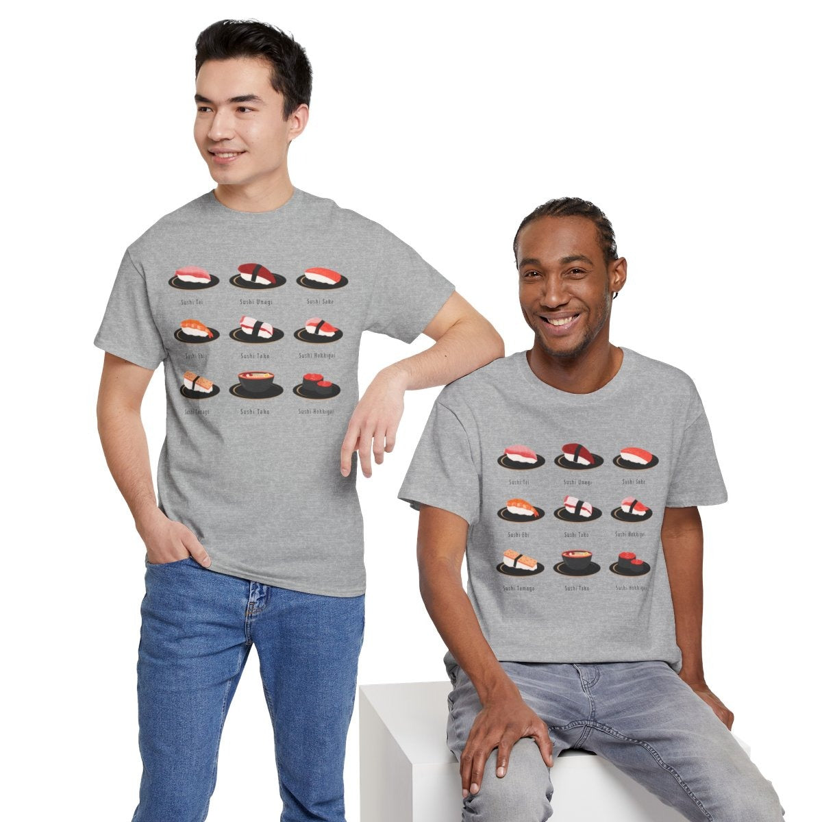 SUSHI 3 - Japanaese Food (Basic Tee)