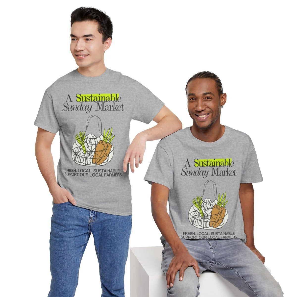 SUNDAY MARKET - Foodie (Basic Tee)