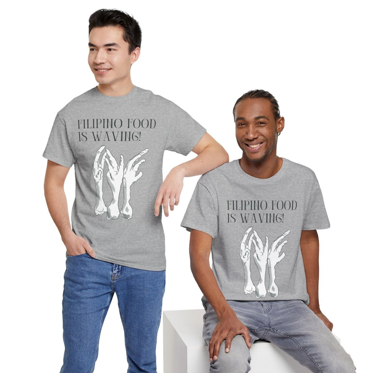 ADIDAS 3 - Filipino Food (Basic Tee)