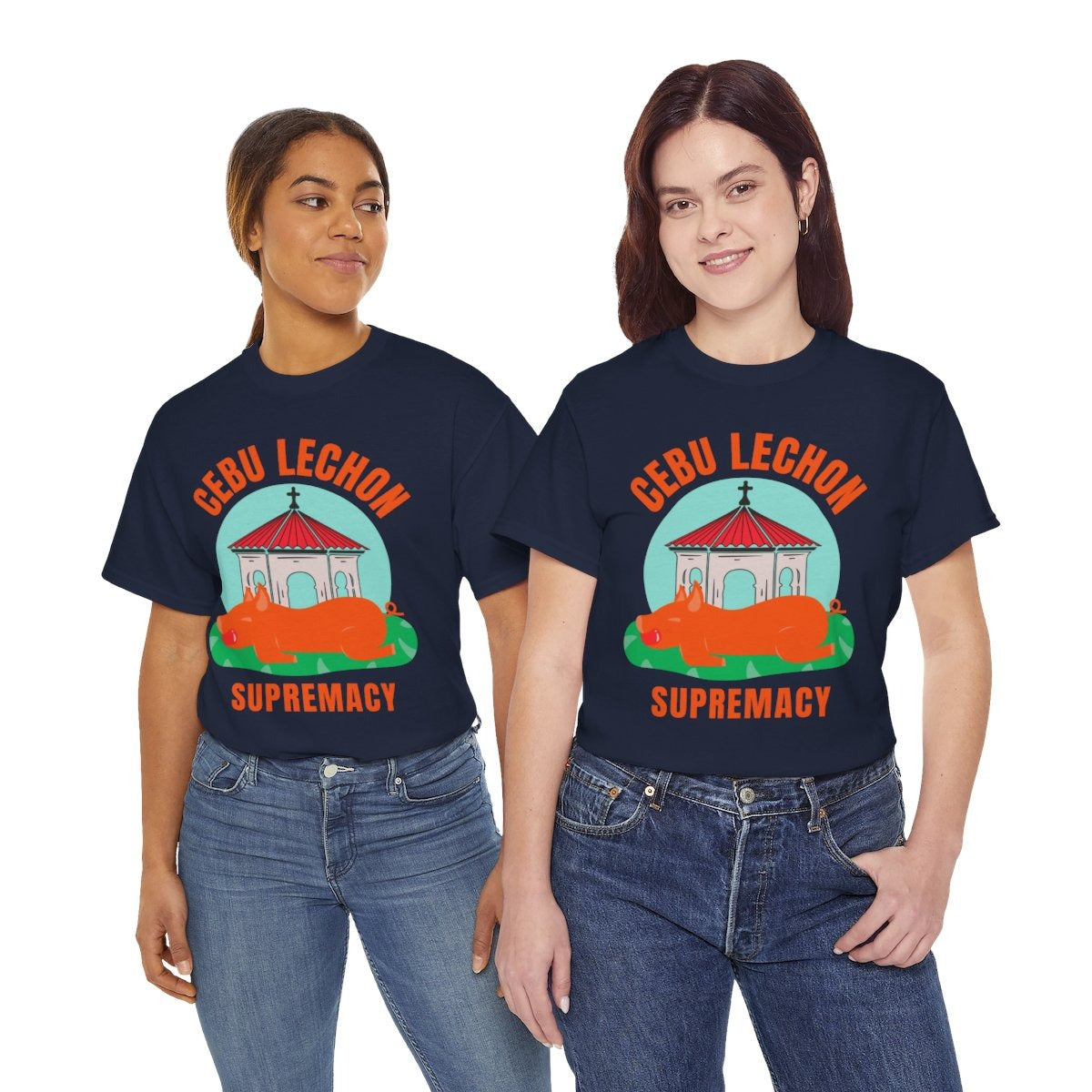 LECHON CEBU 2 - Filipino Food (Basic Tee)