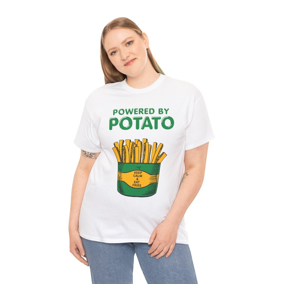 CHEESE FRIES - Fries (Basic Tee)
