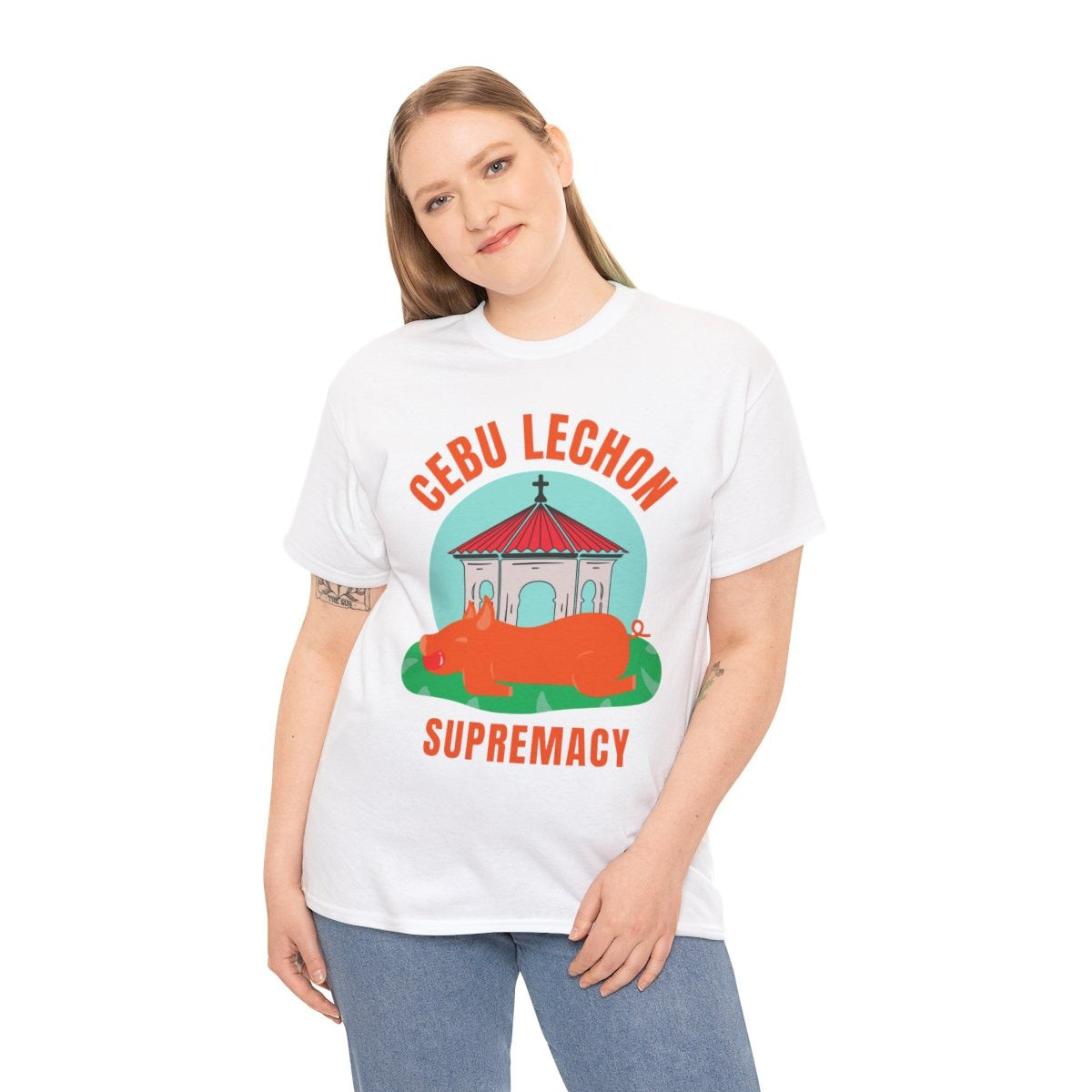 LECHON CEBU 2 - Filipino Food (Basic Tee)
