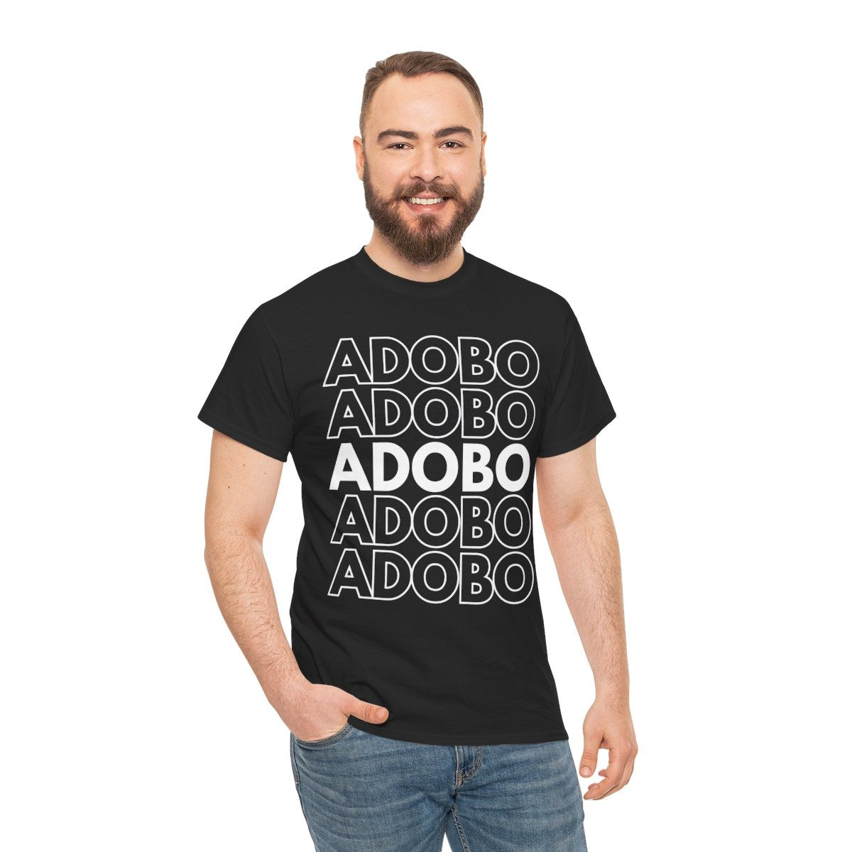 ADOBONG PUSIT - Filipino Food (Basic Tee)