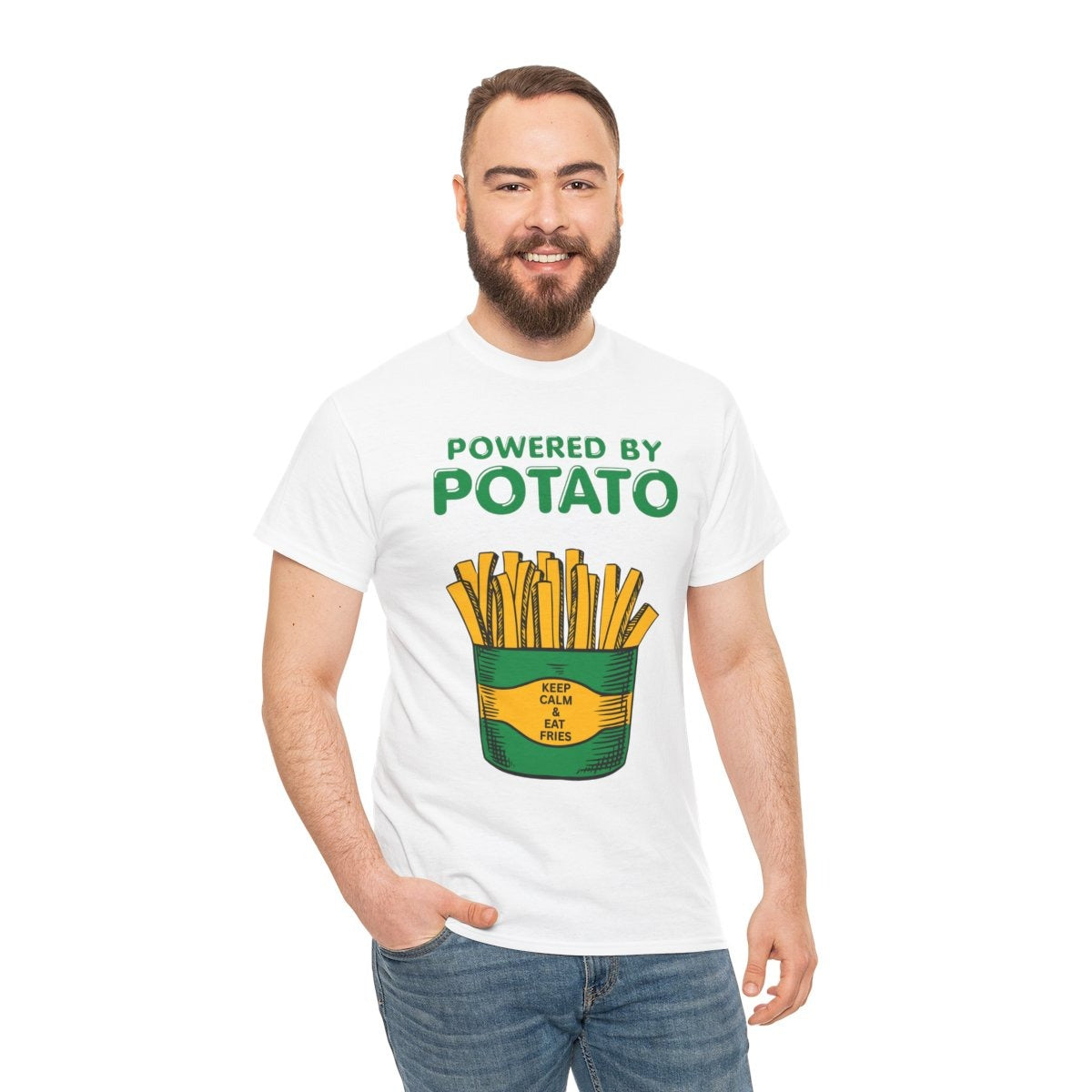CHEESE FRIES - Fries (Basic Tee)