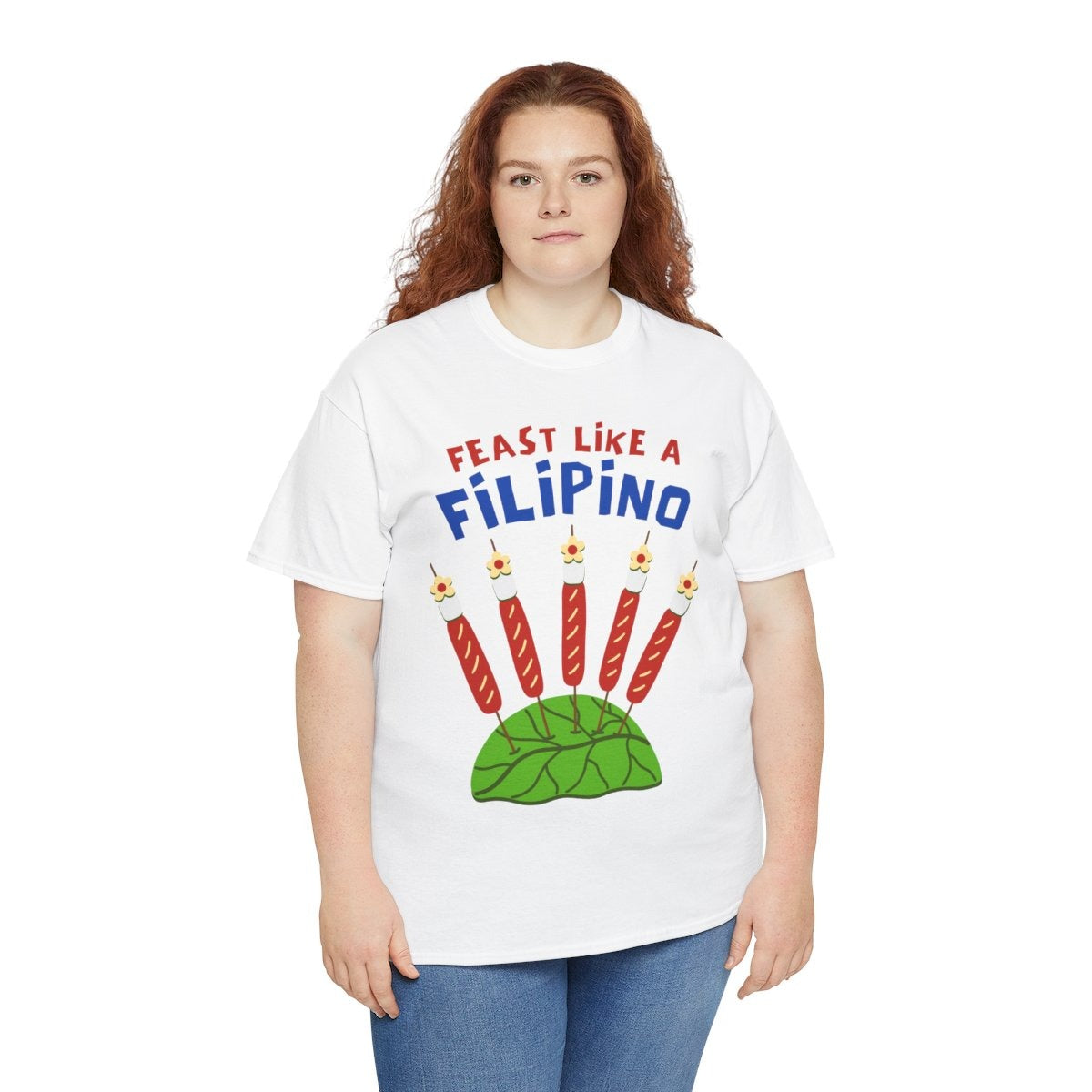 HOTDOG & MARSHMALLOW STICK - Filipino Food (Basic Tee)