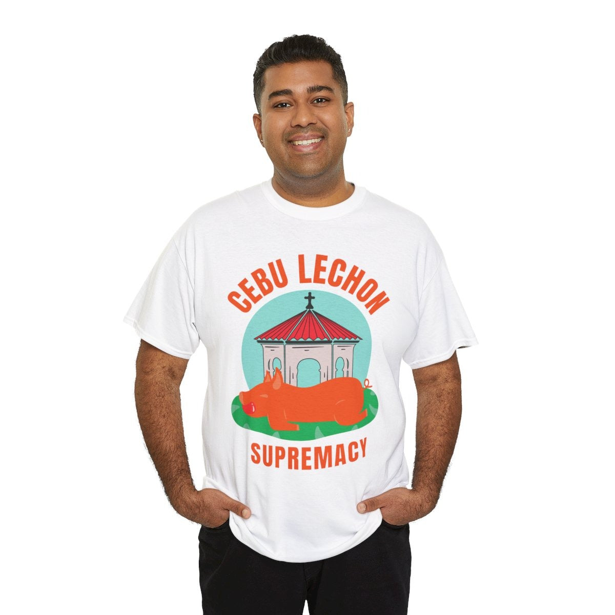 LECHON CEBU 2 - Filipino Food (Basic Tee)