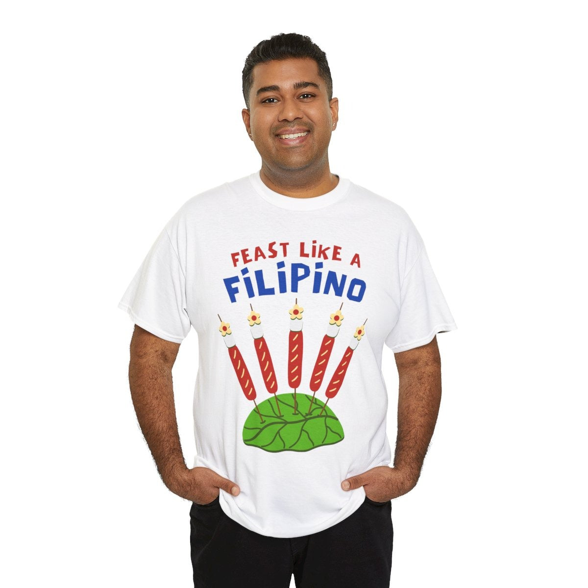 HOTDOG & MARSHMALLOW STICK - Filipino Food (Basic Tee)