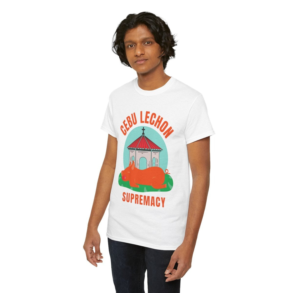LECHON CEBU 2 - Filipino Food (Basic Tee)
