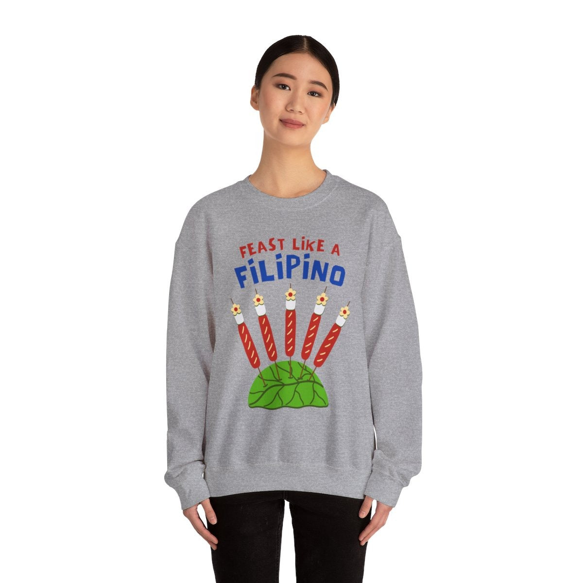 HOTDOG & MARSHMALLOW STICK - Filipino Food (Sweatshirt)