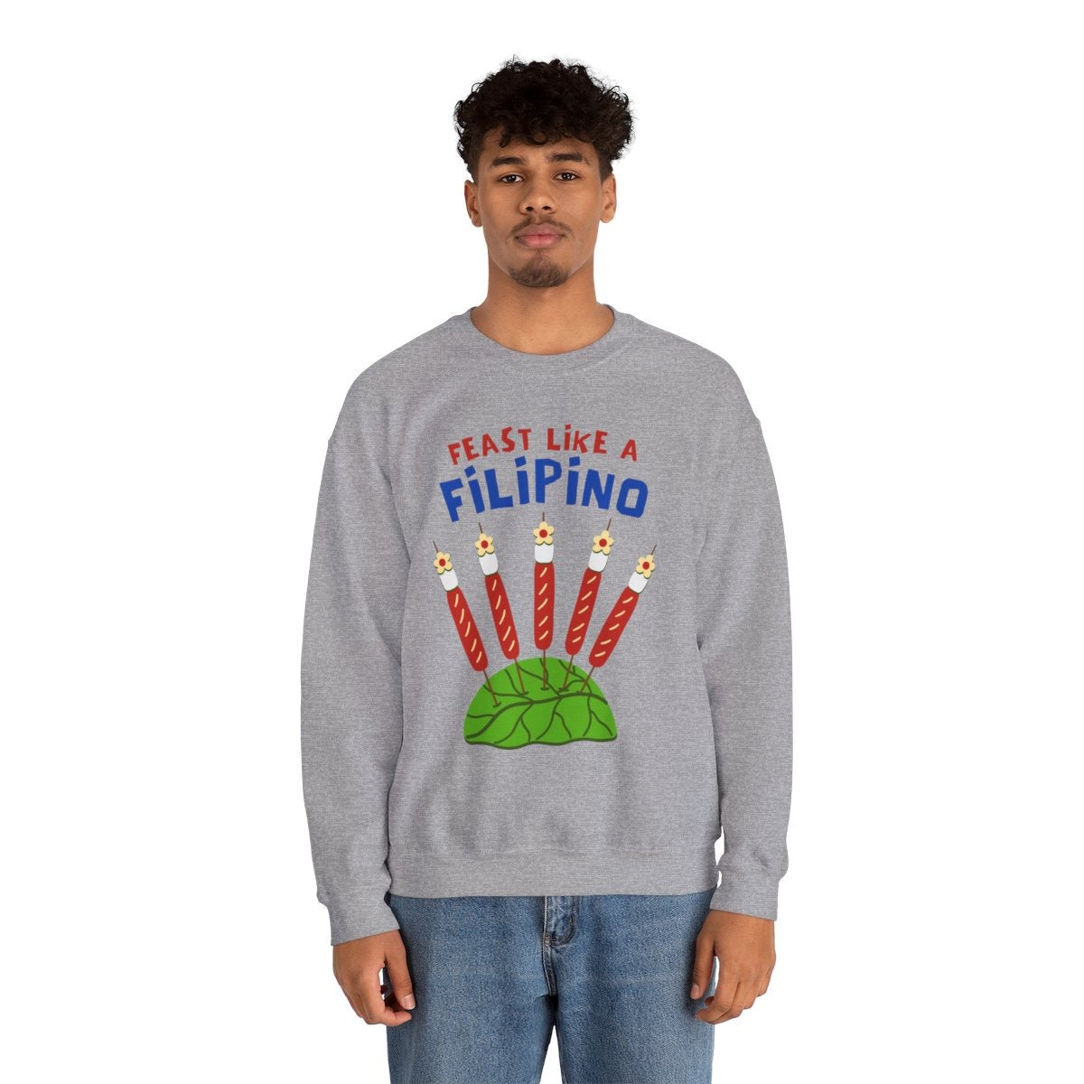 HOTDOG & MARSHMALLOW STICK - Filipino Food (Sweatshirt)