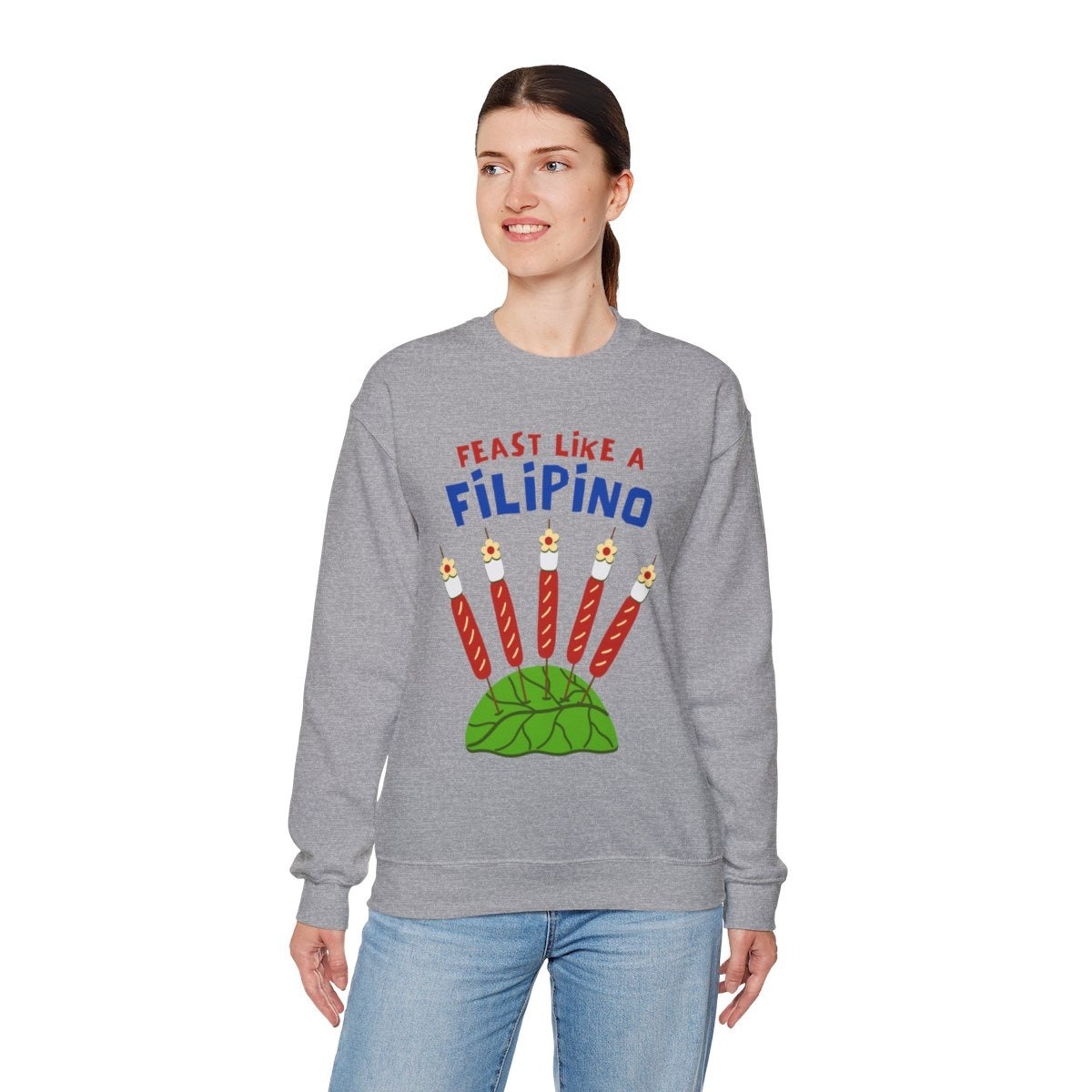 HOTDOG & MARSHMALLOW STICK - Filipino Food (Sweatshirt)