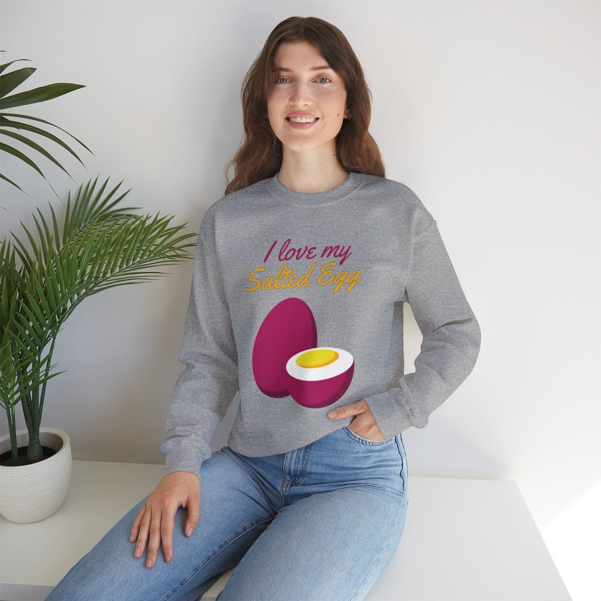 SALTED EGG 1 - Filipino Food (Sweatshirt)