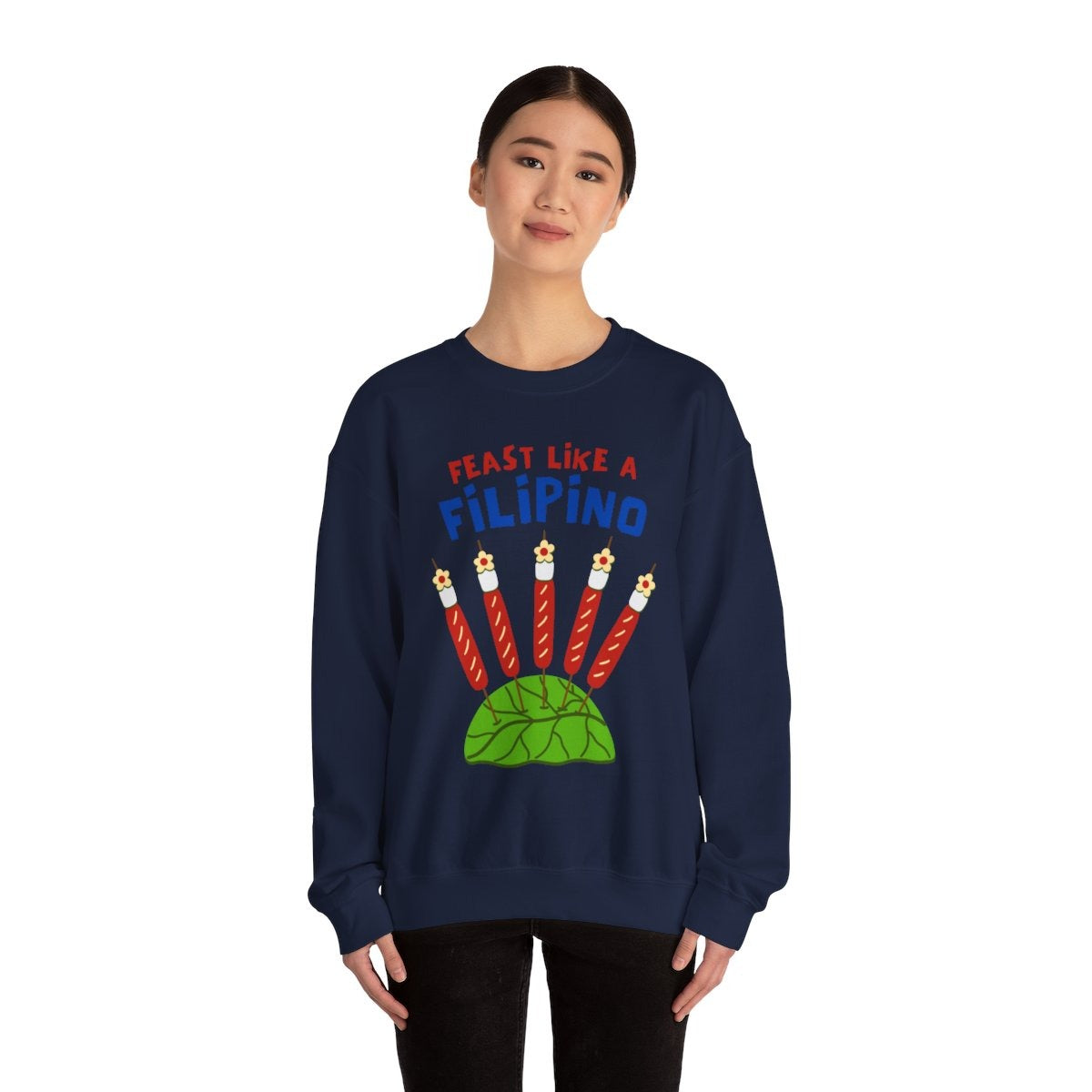 HOTDOG & MARSHMALLOW STICK - Filipino Food (Sweatshirt)