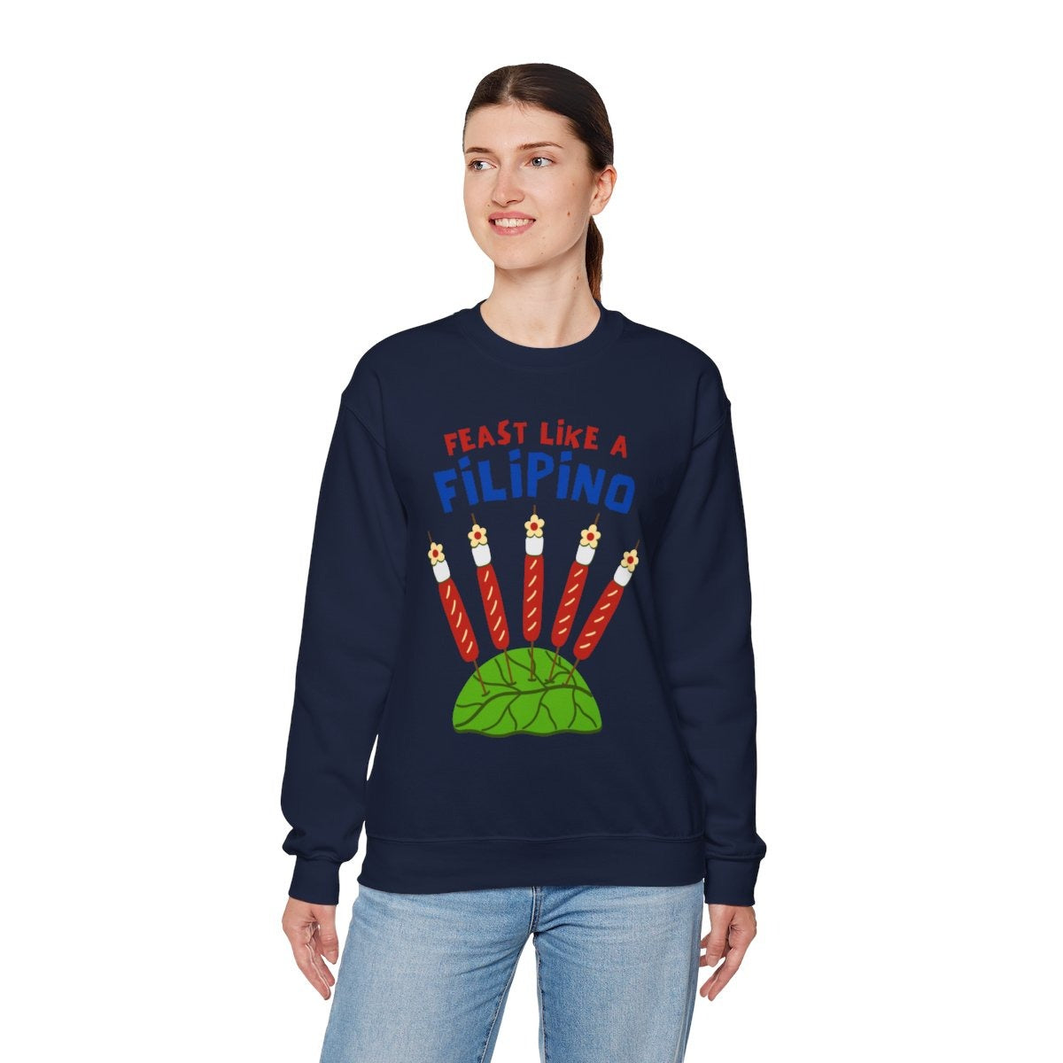 HOTDOG & MARSHMALLOW STICK - Filipino Food (Sweatshirt)