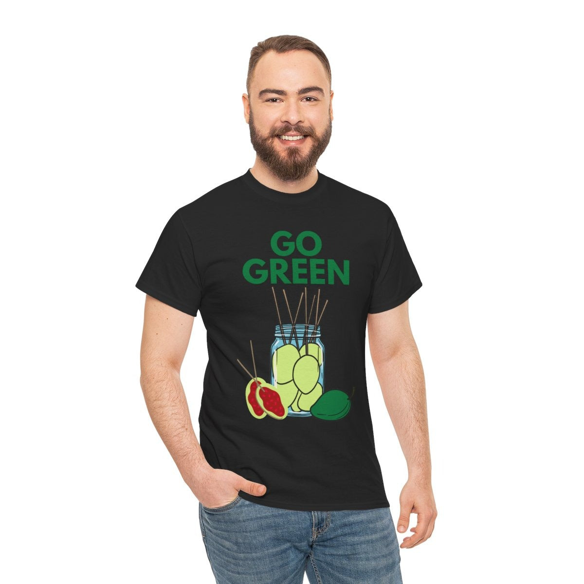 GREEN MANGO 2 - Filipino Food (Basic Tee)