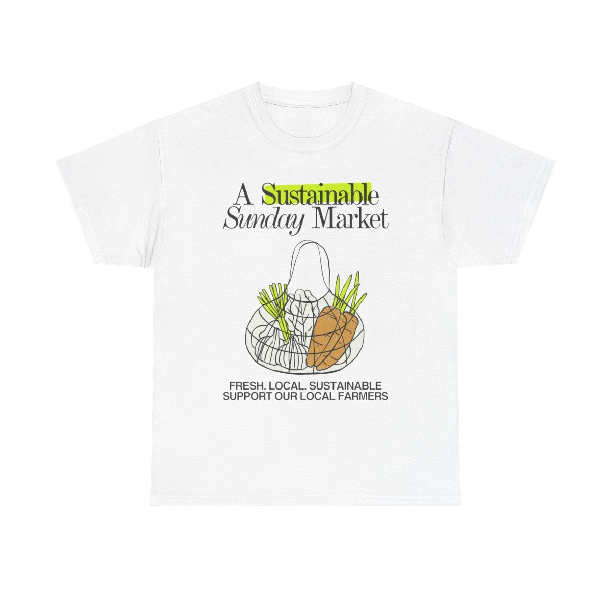 SUNDAY MARKET - Foodie (Basic Tee)