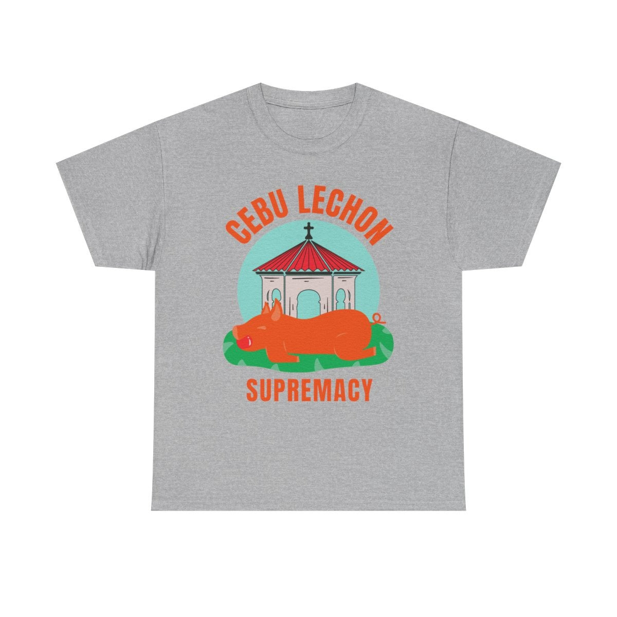 LECHON CEBU 2 - Filipino Food (Basic Tee)