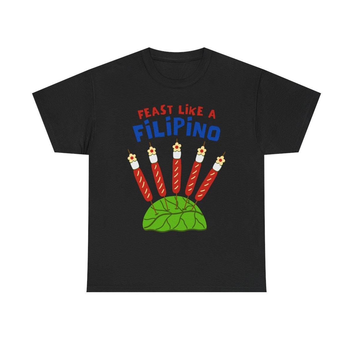 HOTDOG & MARSHMALLOW STICK - Filipino Food (Basic Tee)
