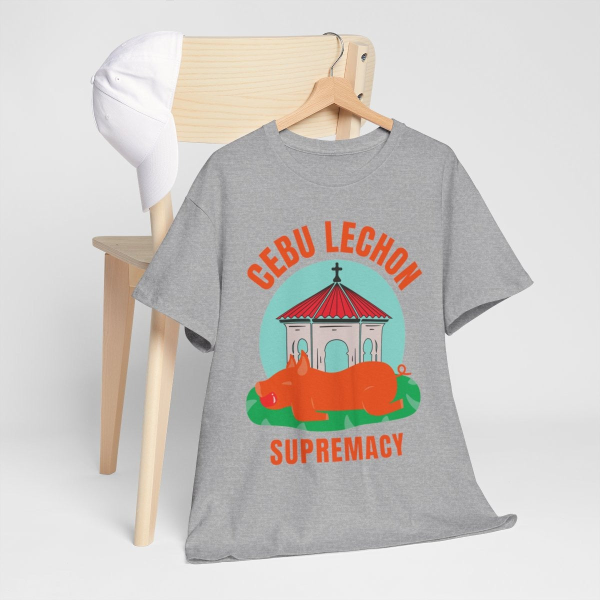 LECHON CEBU 2 - Filipino Food (Basic Tee)