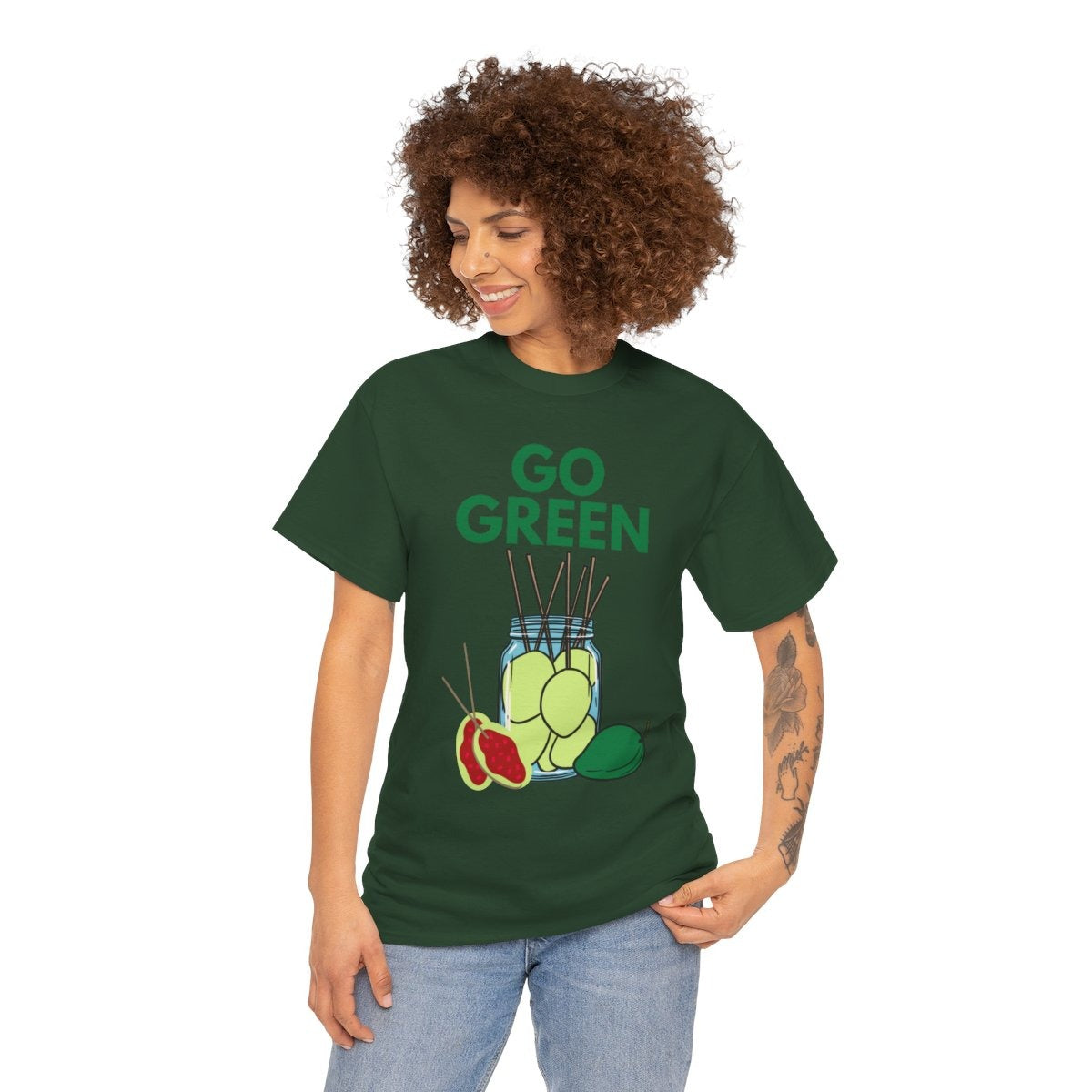 GREEN MANGO 2 - Filipino Food (Basic Tee)
