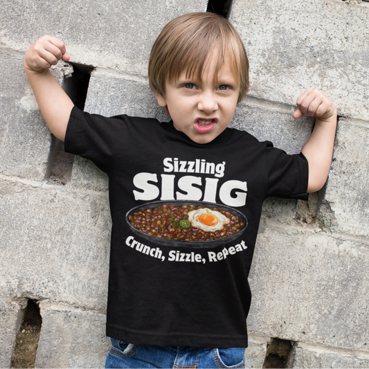 SIZZLING SISIG - Filipino Food (Kids Tee)
