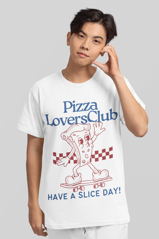 DEEP-DISH PIZZA - Pizza (Basic Tee)