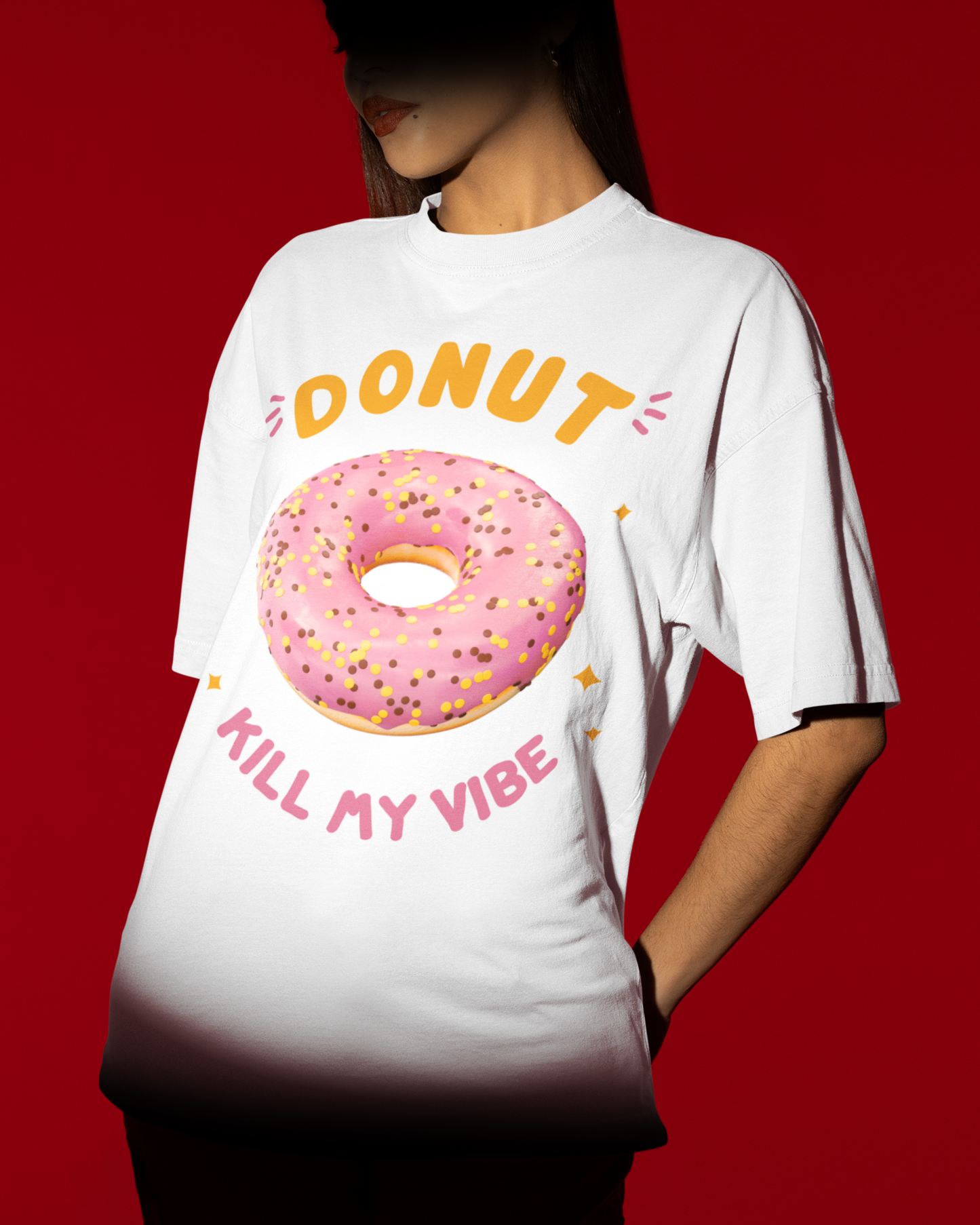 STRAWBERRY DONUT - Dessert (Basic Tee)