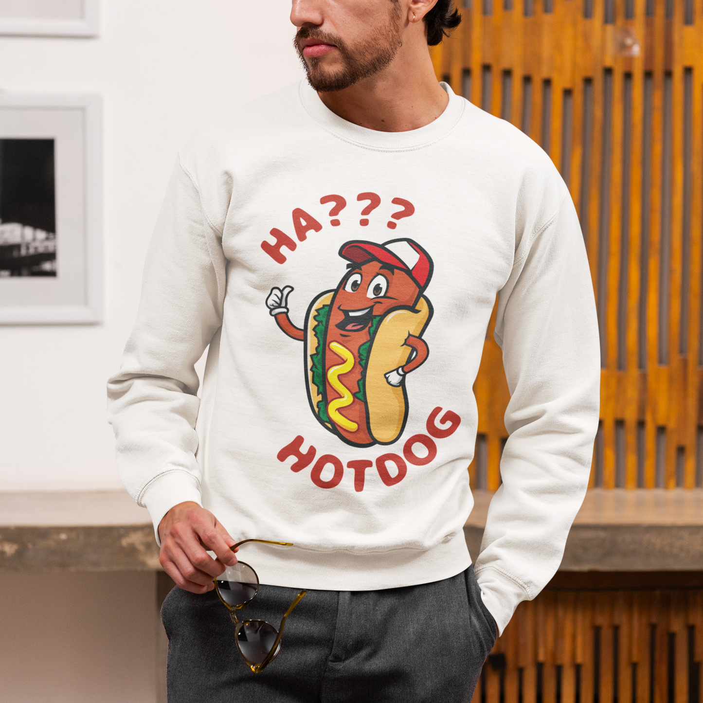 OVERLOAD CHEESE HOTDOG - Filipino Food (Sweatshirt)