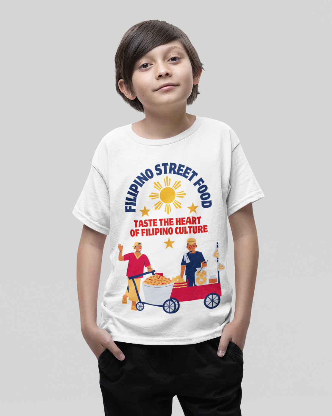 ADOBONG MANI - Filipino Food (Kids Tee)