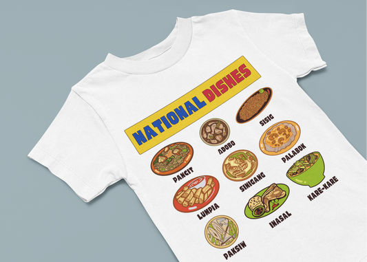 NATIONAL DISHES - Filipino Food (Kids Tee)