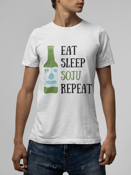 PEACH SOJU - Korean Food (Basic Tee)