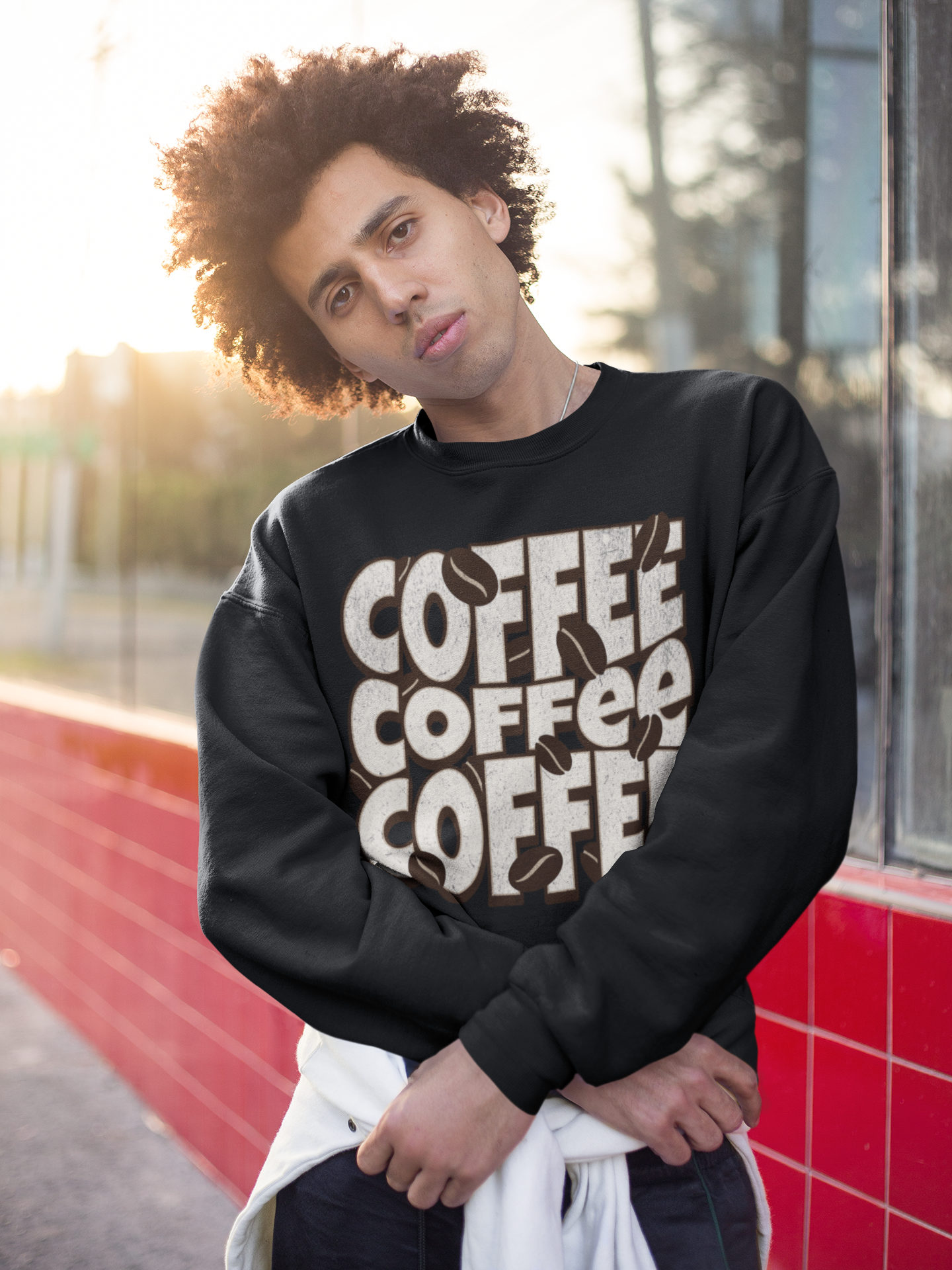 HONEY VANILLA - Coffee (Sweatshirt)