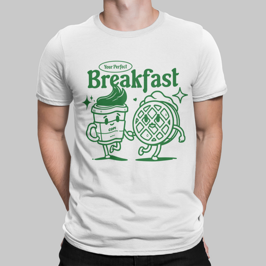 WAFFLE & COFFEE - Breakfast (Basic Tee)