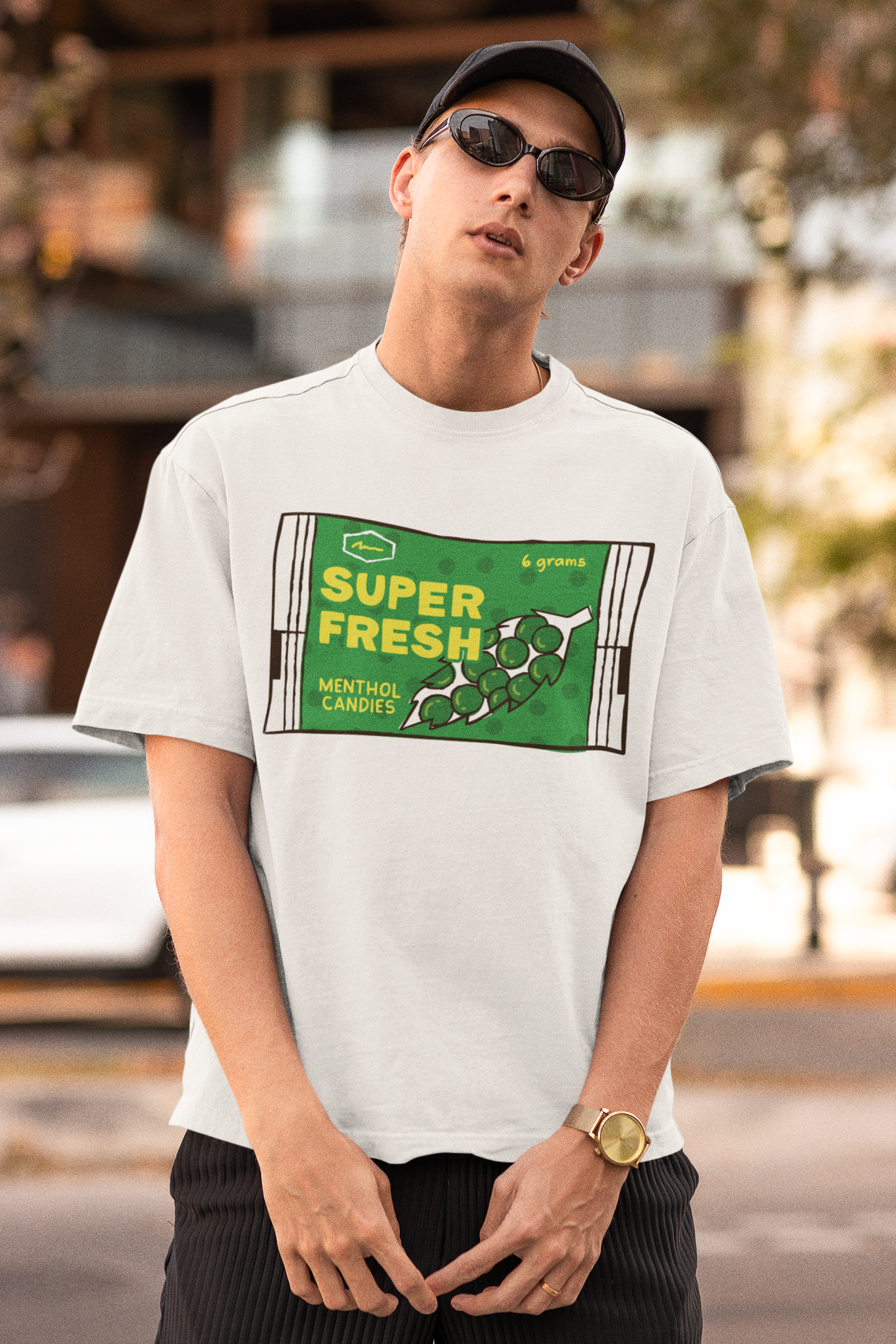 MENTHOL CANDIES - Sari-Sari Store (Basic Tee)