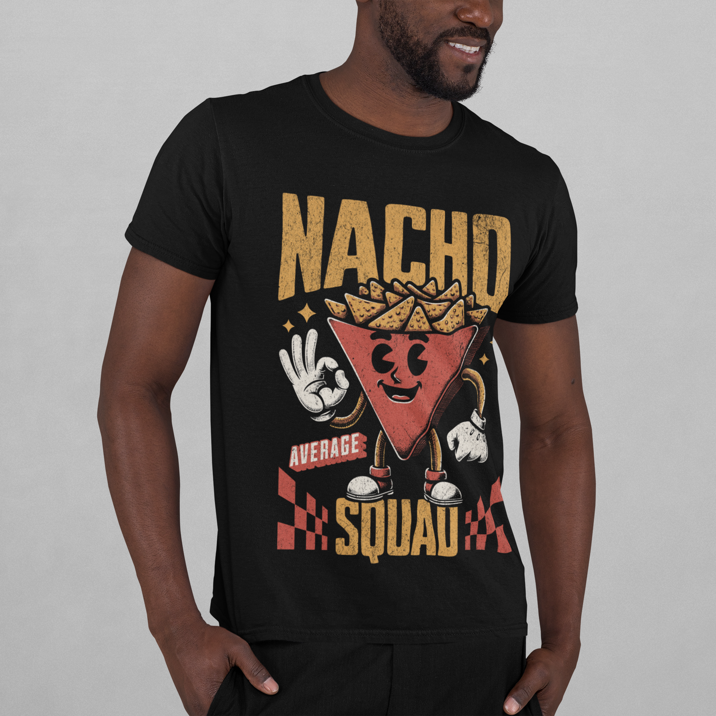 CHEESE NACHOS - Tacos/Nachos (Basic Tee)