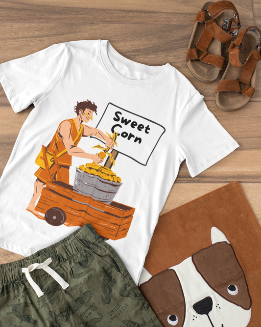 SWEET CORN - Filipino Food (Kids Tee)