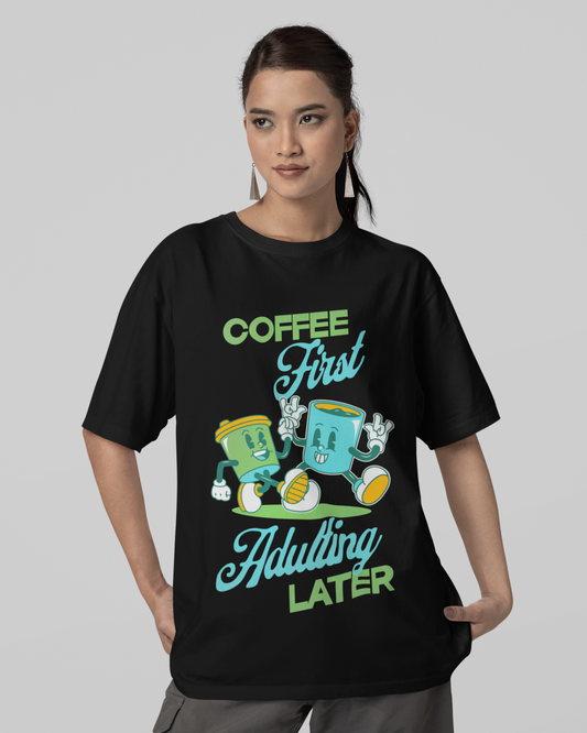PEPPERMINT DARK CHOCOLATE - Coffee (Basic Tee)