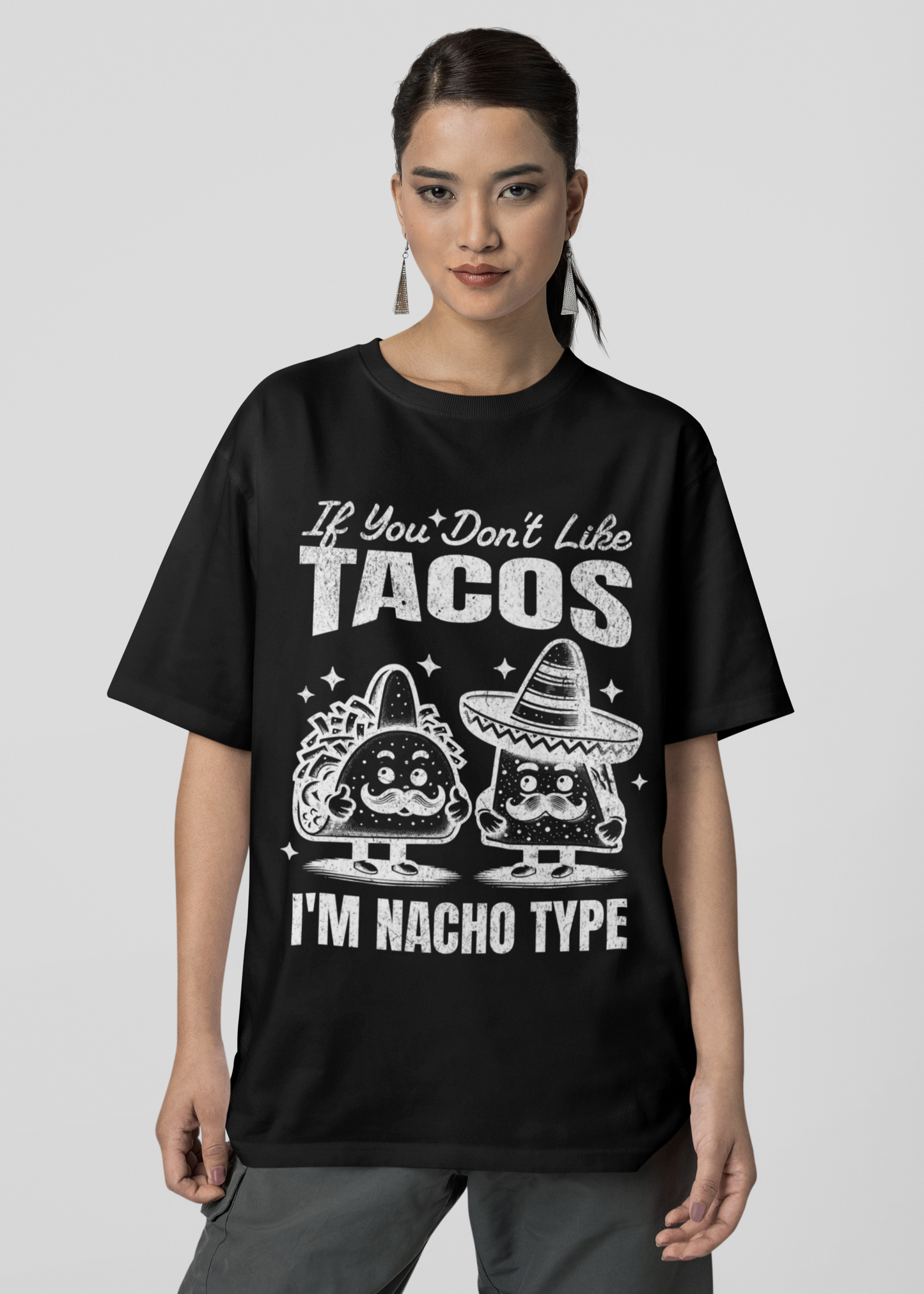 POLLO ASADO TACOS - Tacos/Nachos (Basic Tee)