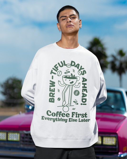 EXTRA BOLD - Coffee (Sweatshirt)