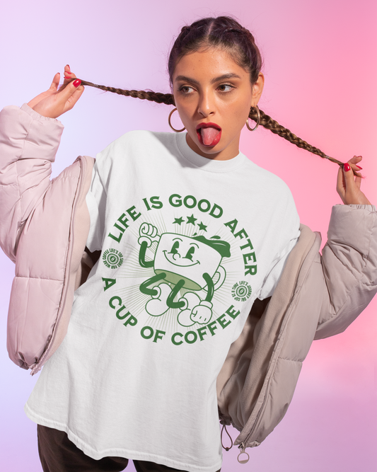 COFFEE EGG - Coffee (Basic Tee)