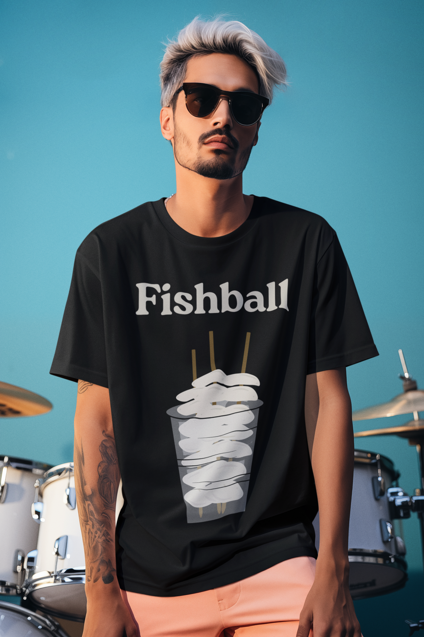 FISHBALL 2 - Filipino Food (Basic Tee)